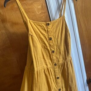 Old Navy Golden Yellow Dress